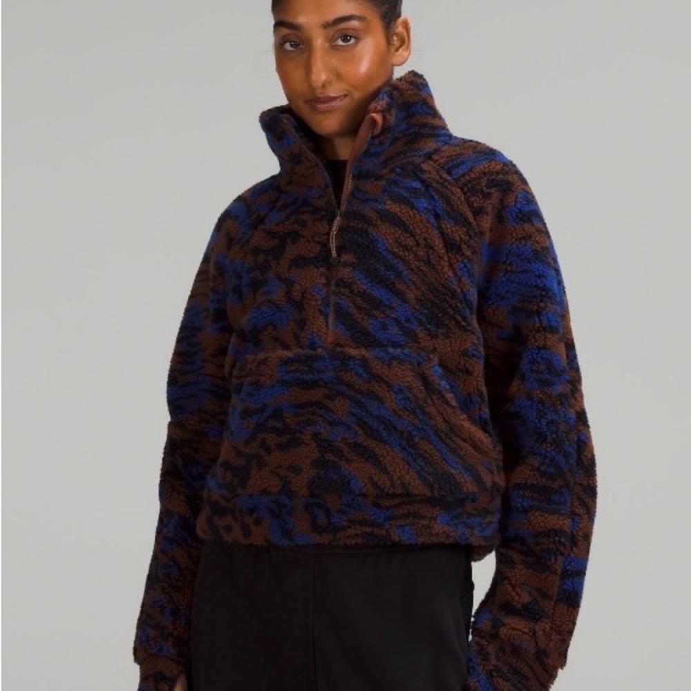 Lululemon Scuba Oversized Fleece half-zip
